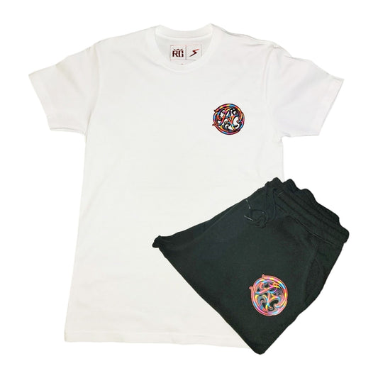 MULTI COLOR SMALL RC JOGGER AND T-SHIRT